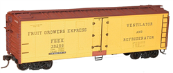 Accurail 8317 HO 40' Steel Reefer w/Hinged Door Kit Fruit Growers Express #39288