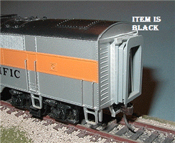 American Limited 9710 HO Working Diaphragm Kits for Stewart FT A&B Unit Diesels Pkg 3 Black