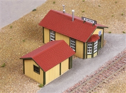 American Model Builders 194 HO Laserkit Boron Station Kit