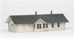 American Model Builders 627 N Union Pacific-Style One-Story Depot Kit