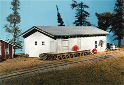 American Model Builders 701 HO Lineside Structures Kit Freight House