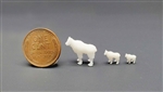 All Scale Miniatures 1600964 N Mountain Goat Pack Asst 5/