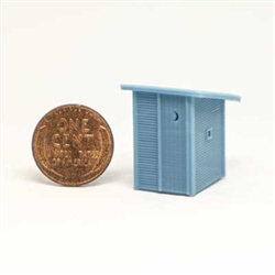 All Scale Miniatures 871943 HO Outhouse WPA