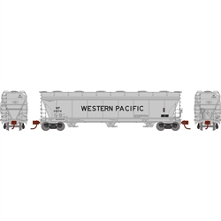 Athearn G15441 HO ACF 4600 3-Bay Center Flow Hopper WP #11977