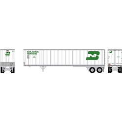 Athearn 13834 N 45' Fruehauf Z-Van Trailer BNZ #250207