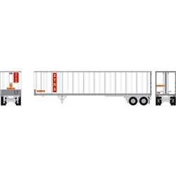 Athearn 13839 N 45' Fruehauf Z-Van Trailer CFKZ #631019