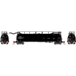 Athearn 15064 N TankTrain Intermediate GATX/Black Letter #28229