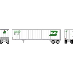 Athearn 16142 HO 45' Fruehauf Z-Van Trailer BNZ #250207