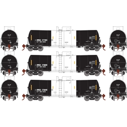 Athearn 16410 HO 16K Gal Clay Tank IPBX #17783/17800/17849