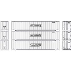 Athearn 27693 HO 48' Container Rail Bridge #2 (3)