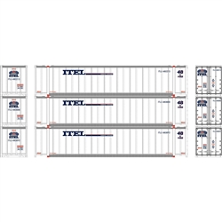 Athearn 27695 HO 48' Container ITEL #2 (3)