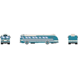 Athearn 17344 N Intercity Bus Teal & Cream