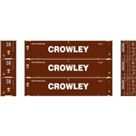 Athearn 17894 N 45' Container Crowley #1 (3)