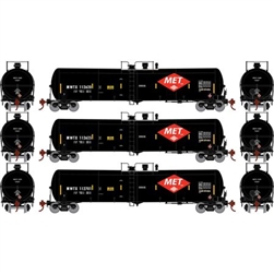 Athearn 18018 N 30,000-Gallon Ethanol Tank MWTX #2 (3)