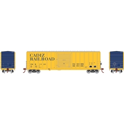 Athearn 25470 N 50' FMC 5347 Box Cadiz Railroad CAD #1126