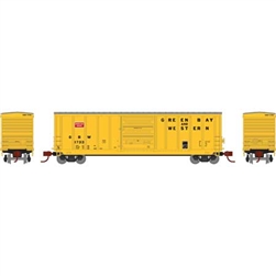 Athearn 2286 N 50' PS 5277 Single Door Box GB&W #1742