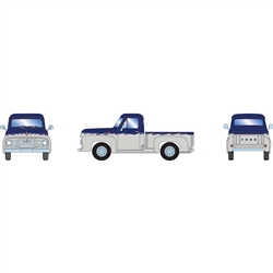 Athearn 26466 HO 1955 Ford F-100 Pickup Blue/White