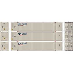 Athearn 26649 HO 53' CIMC Container Exel #1 (3)