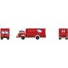 Athearn 29468 HO Ford C Fire Rescue Truck Valley Fire CMD CP-1