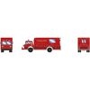 Athearn 29469 HO Ford C Fire Rescue Truck Valley Fire CMD CP-2