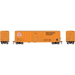 Athearn 4893 N FMC 5327 12' Plug Door Box New Orleans Public Belt NOPB #4111