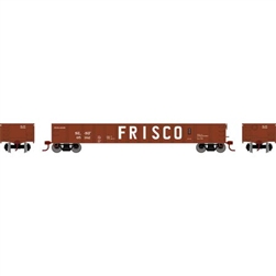 Athearn 6628 N 52' Mill Gondola Frisco SLSF #65169