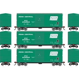 Athearn HO 40' Modern Box Penn Central PC (3)