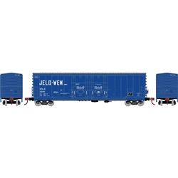 Athearn 67956 HO 50' Evans DD Plug Box USLX Jeld-Wen #11299