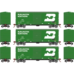 Athearn 67965 HO 40' Modern Box Car BN #161517/161816/161892