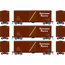 Athearn 69441 HO 40' Modern Box Car Southern Southern Pacific SP #191099/191478/191637(3)