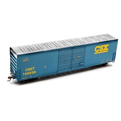 Athearn 90527 HO FMC 60' DD/SS Hi-Cube Box, CSX #166638