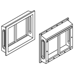 Athearn 95350 HO All-Weather Window Set 2 Pane/Shallow/Angle(6)