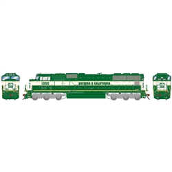 Athearn 1623 HO GEN SD70M Locomotive w/DCC & Sound Legendary Liveries ARZC #1000