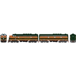 Athearn 1628 HO GEN F3A/F3B Locomotives Passenger GN F3A- #260A F3B-#260B