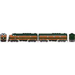 Athearn 1635 HO GEN F3A/F3B Locomotives w/DCC & Sound Passenger GN F3A- #261A F3B-#261B