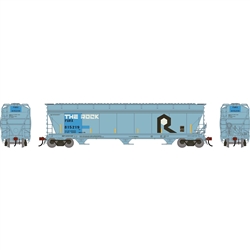 Athearn G1556 N ACF 4600 Covered Hoppers Primed For Grime FURX #815219