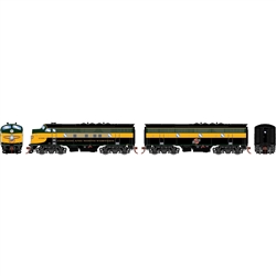 Athearn G19671 HO F3A/F3B Set w/DCC & Sound Chicago & North Western C&NW #4066-A/#4066-B