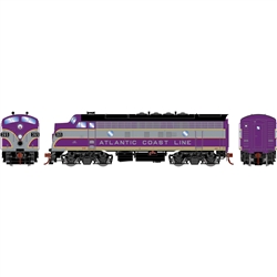 Athearn G19685 HO F7A w/DCC & Sound Atlantic Coast Line ACL #365