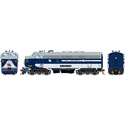 Athearn G19589 HO F7A Wabash WAB #625