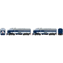 Athearn G19591 HO F7A/F7A Set Wabash WAB #1169-A/#1189