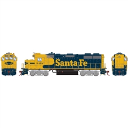 Athearn G66254 HO GP39-2u Santa Fe ATSF #3418