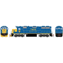 Athearn G66359 HO GP39-2 w/DCC & Sound Delaware & Hudson D&H #7405