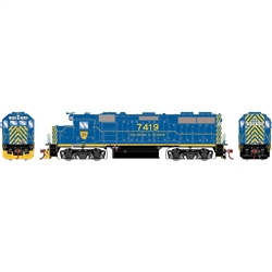 Athearn G66360 HO GP39-2 w/DCC & Sound Delaware & Hudson D&H #7419