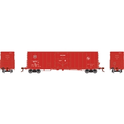 Athearn G68947 HO 50' PC&F Smooth Side Box w/10'6" Door BKTY #91