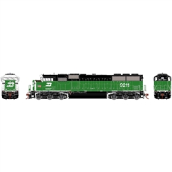 Athearn G75538 HO SD60M Tri-Clops BN #9211