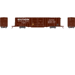 Athearn G75890 HO 60' Pullman Standard Auto Box Southern SOU #17205