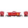 Athearn G78375 HO CE-6 ICC Caboose w/Lights & Sound Santa Fe #999540