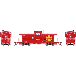 Athearn G78580 HO ICC Caboose w/Lights TP&W #705