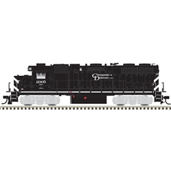 Atlas 10004052 HO GP-38 DC Chesapeake & Delaware CAD #2005