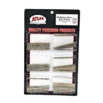 Atlas 170 HO Universal Rail Joiners Pkg 48 Nickel-Silver for Code 100 or Code 83 Rail